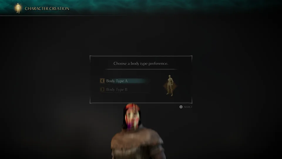 Demon’s Souls character model with visible facial artifacts on Linux RADV